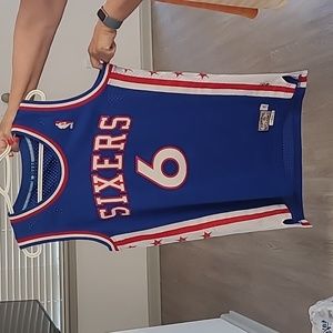 Authentic julius erving jersey